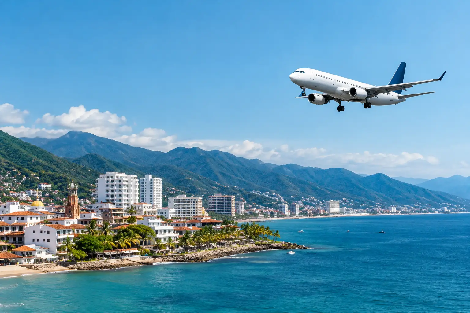 Puerto Vallarta International Flight Routes